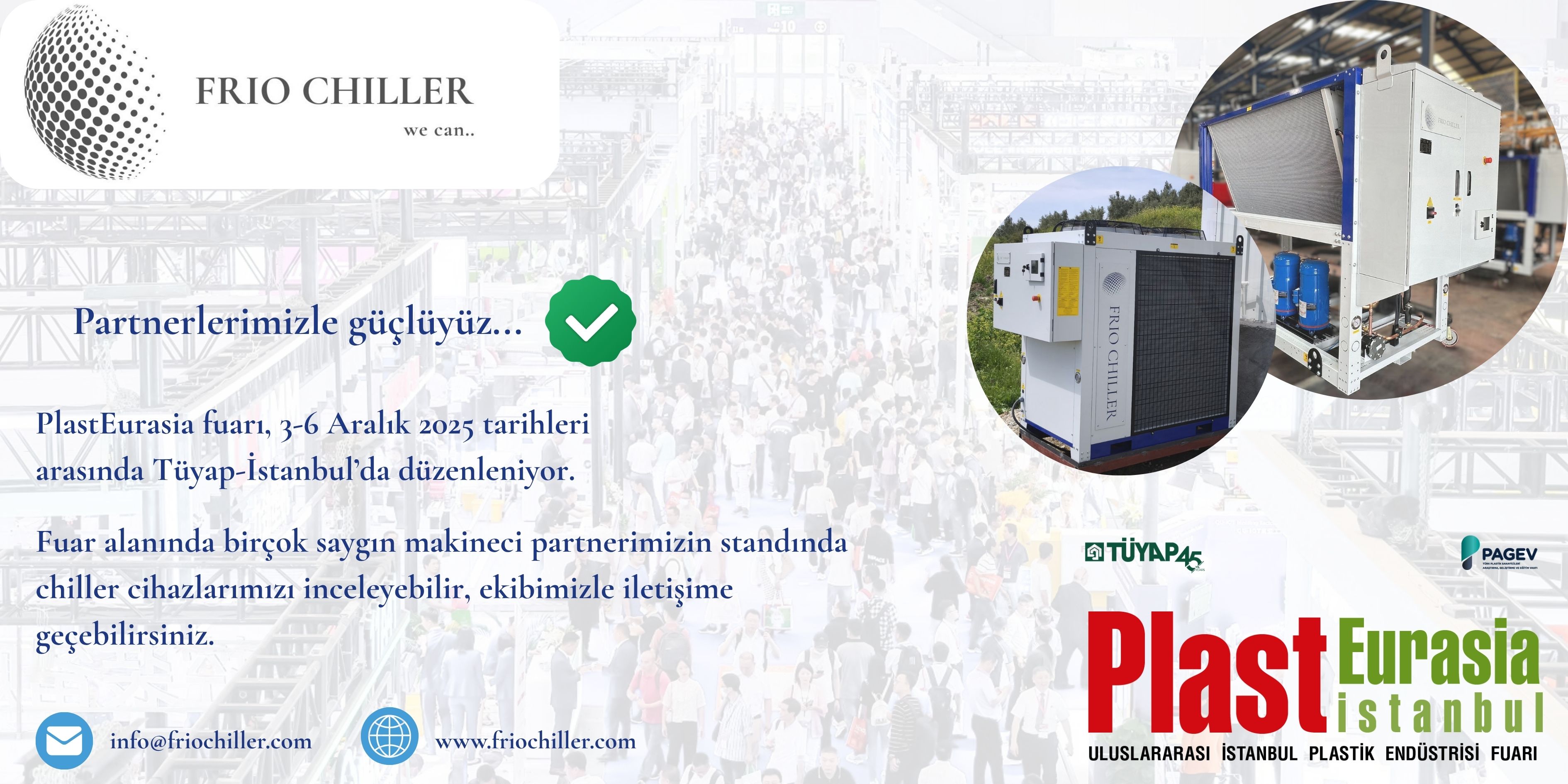 Frio, PlastEurasia 2025 fuarında..